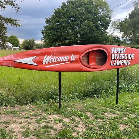 Henny Riverside Glamping Sudbury  Exteriér fotografie